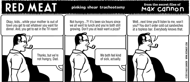 pinking shear tracheotomy