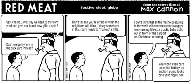 festive sleet globe