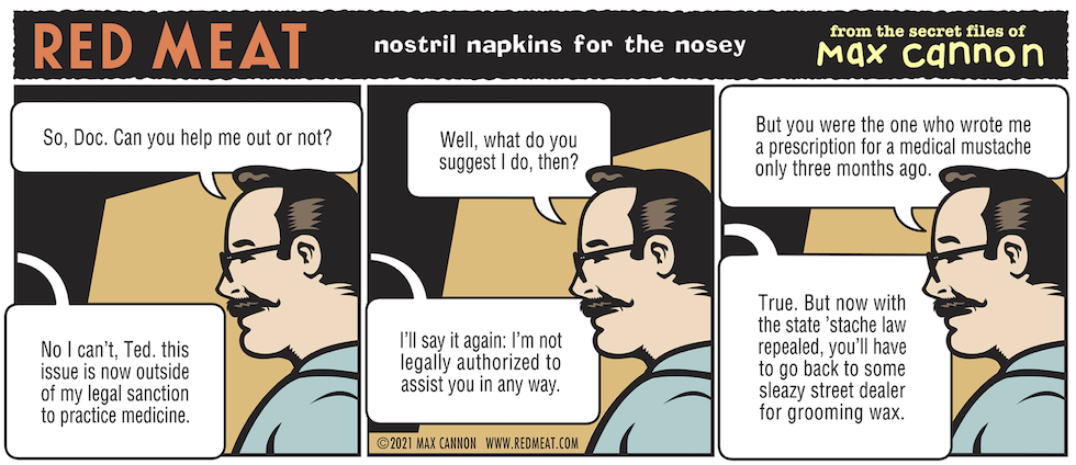 nostril napkins for the nosey